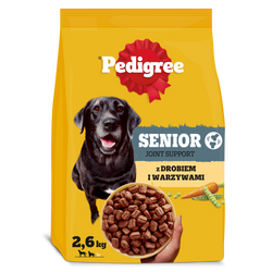 Pedigree Adult Senior z Drobiem i Warzywami 2,6kg