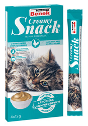 Super Benek Creamy Snack kurczak 4x 15g